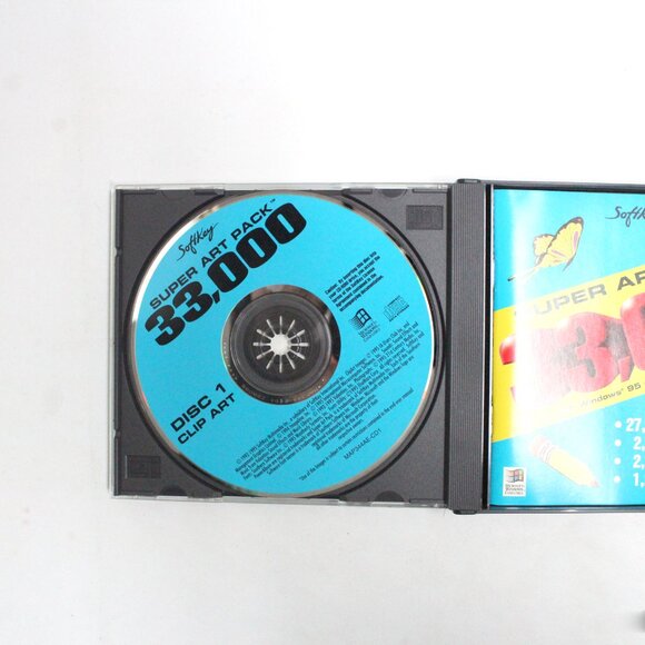 Older to Vintage Clip or Click Art Software CDs & 1 Travel Maps - Picture 7 of 8